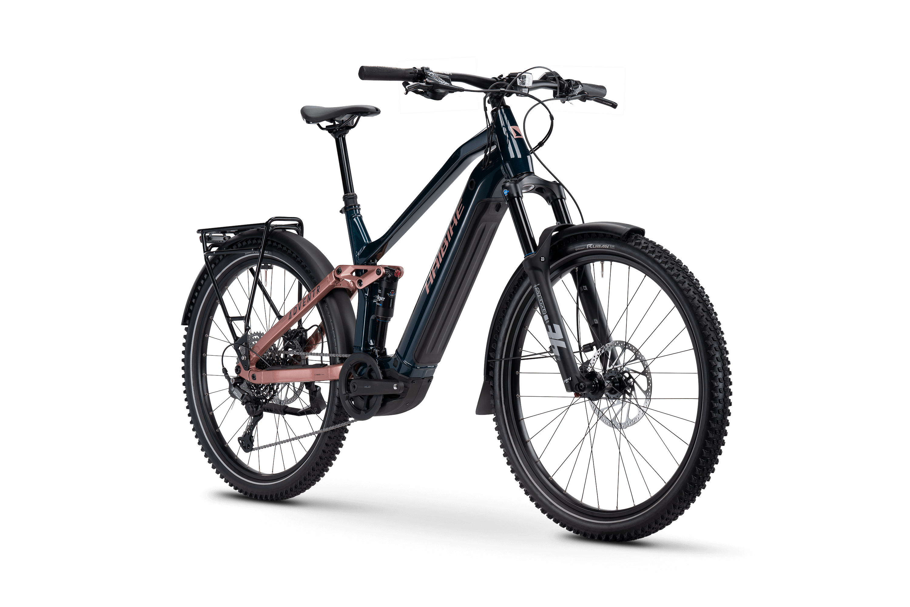 full suspension trekking e bike HAIBIKE ADVENTR 8.5