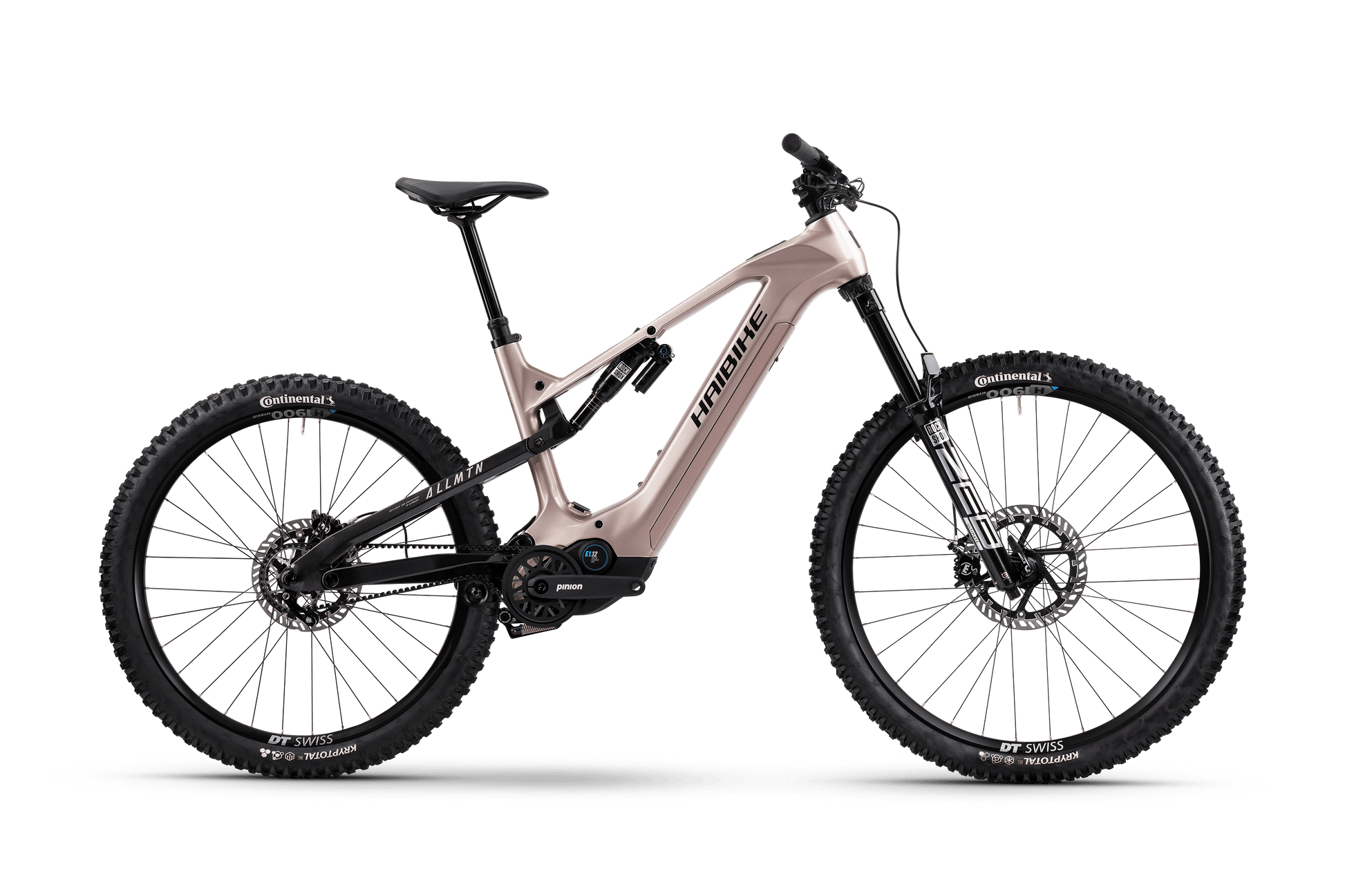 e-bike fully mit riemenantrieb und automatik HAIBIKE ALLMTN CF 11 TRN/IQ