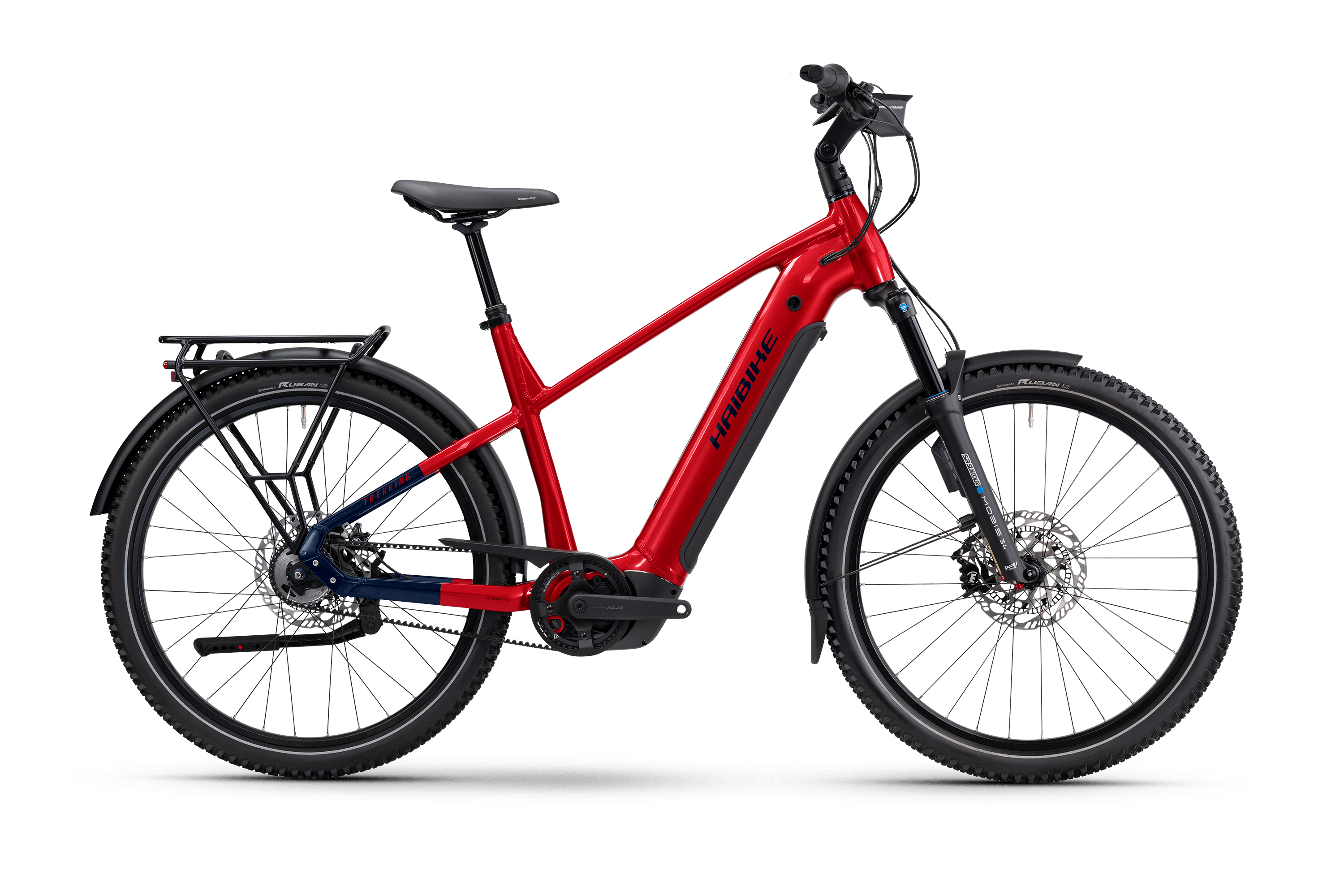 haibike electric bicycle TREKKING 4 5 wheels at the back give the eMTB perfect traction to master the steepest uphill and downhill slopes. Haibike USA Bikes Fly