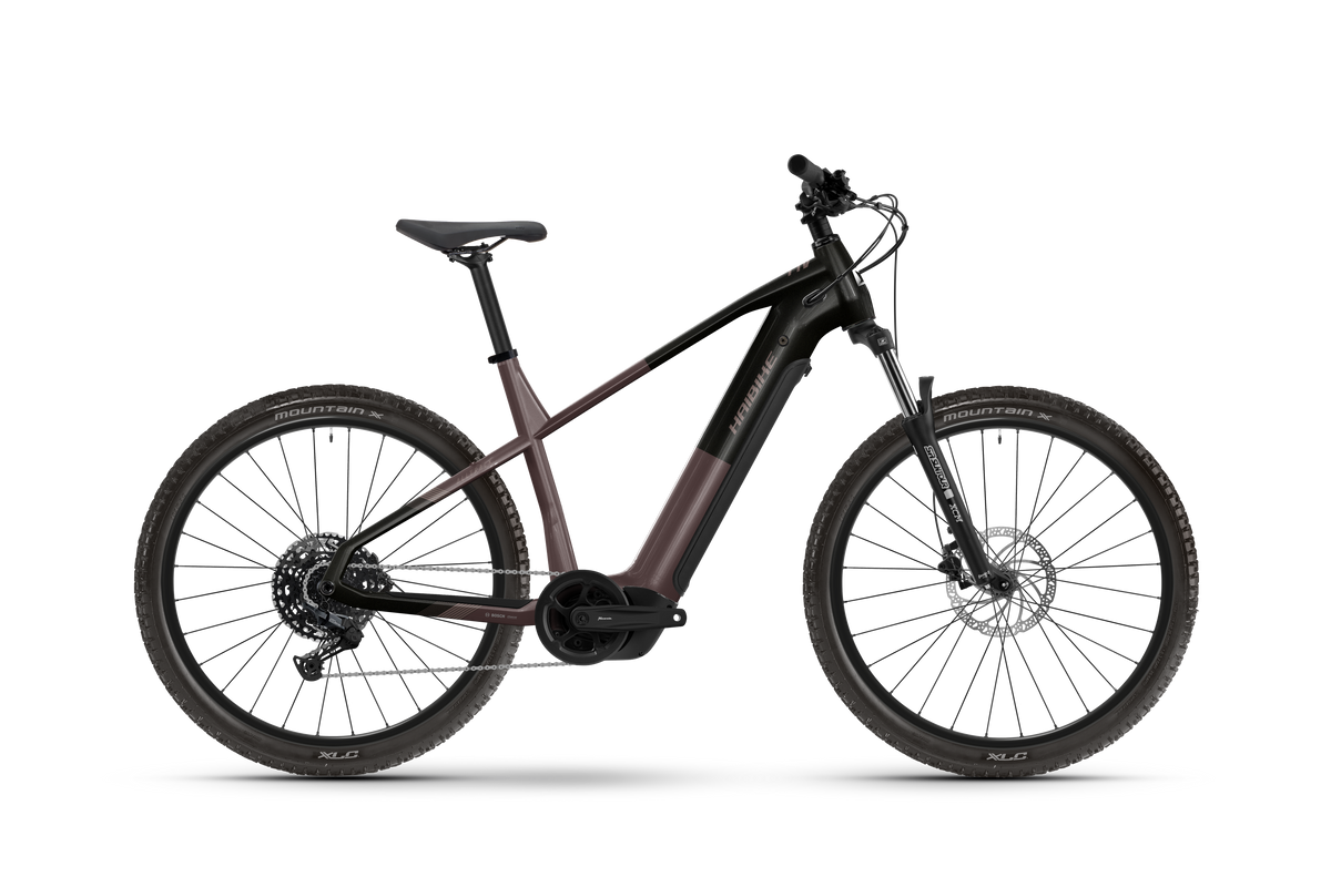 Haibike Alltrack hardtail electric mountain bikes